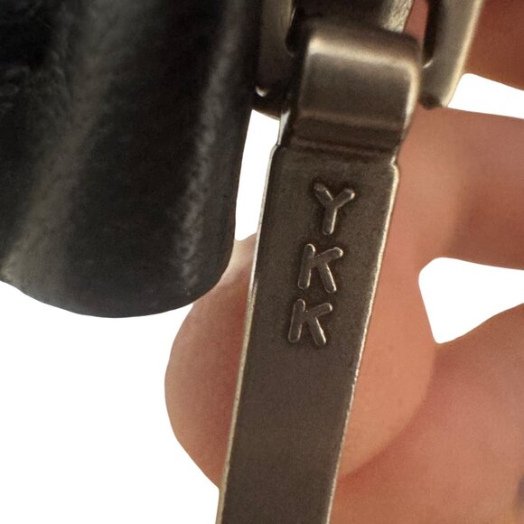 Croft & Barrow Lambskin Leather Vest Black Zip Front Biker Moto Minimalist M - Picture 7 of 7